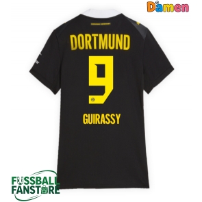 Borussia Dortmund Serhou Guirassy #9 Replik Auswärtstrikot Damen 2026-27 Kurzarm
